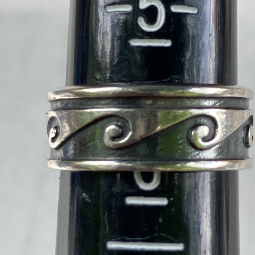 Pretty Sterling Silver Wave Toe RingOpen Back Ring 25$